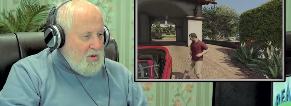 Watch the Elders' Reactions as They Play Grand Theft Auto 5