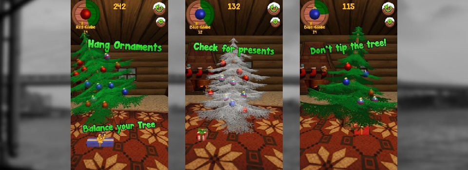 Tippy Tree: A Christmas Puzzle Brings Competitive Tree Decor to App Store