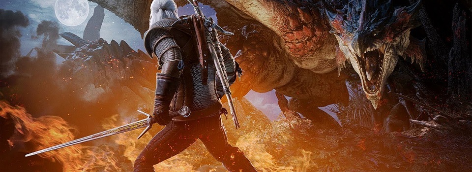 Geralt Comes to Kill Monsters in an Upcoming Monster Hunter: World Update
