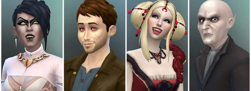 The Sims 4 Adds Vampires