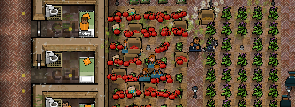 Prison Architect: Going Green DLC Introduces Farming Mechanics