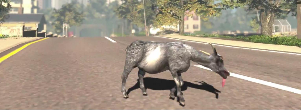 Goat Simulator Release Date Announced, lol