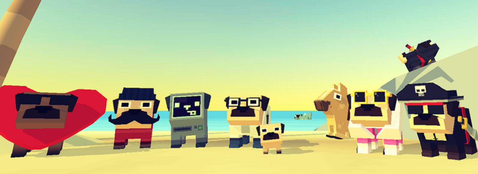 Party Pugs: Beach Puzzle Go! is a Fun and Free Mobile Delight