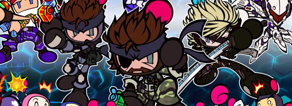 Metal Gear Characters and Pro Wrestler Join Super Bomberman R