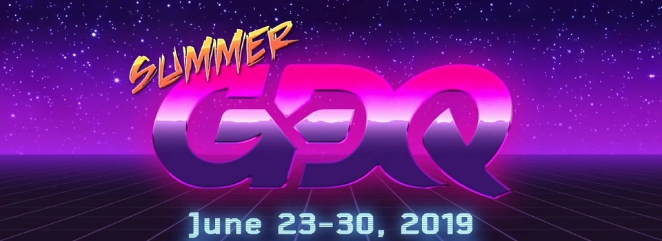 Watch Summer Games Done Quick 2019 Here
