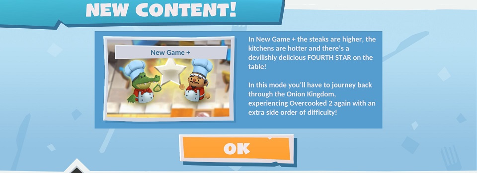 New Game+ Comes to Overcooked! 2