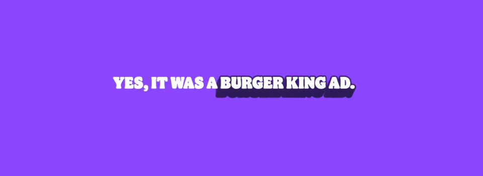 Burger King Upsets Livestreamers with Non-Consensual Ads