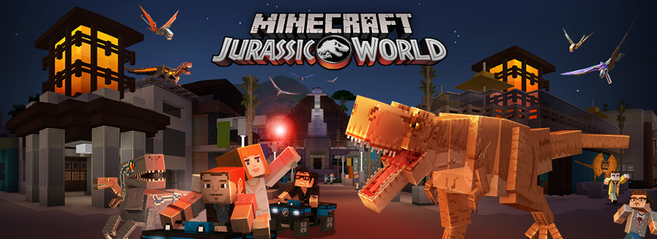 Dinosaurs are Added to Minecraft in Jurassic World DLC