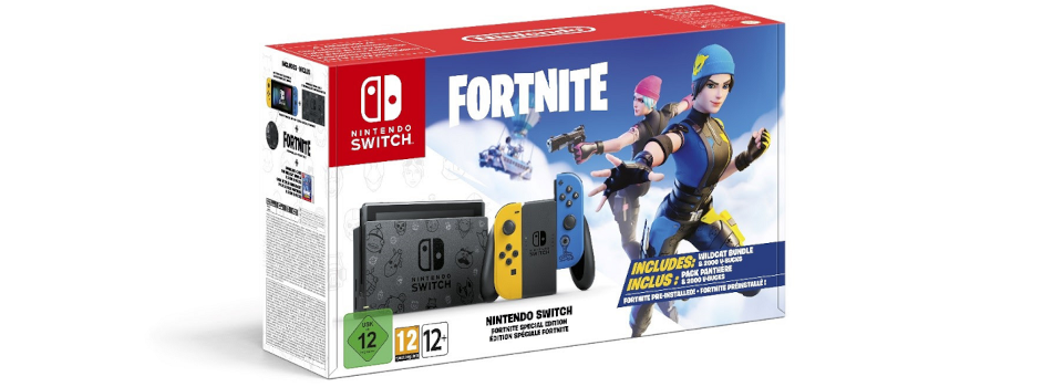 Nintendo Unveils Fortnite-Themed Switch Console for Europe