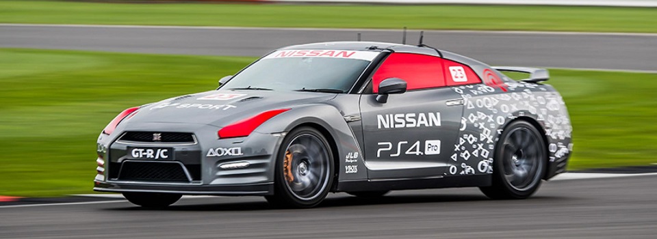Nissan Creates Celebrates Gran Turismo Sport with Remote Control GT-R
