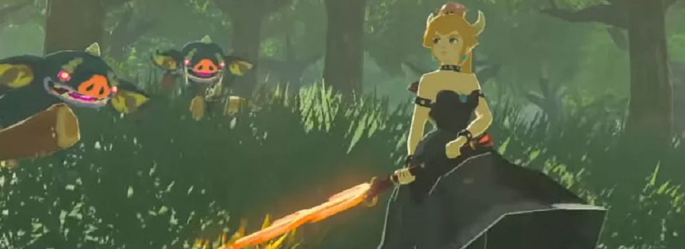 Bowsette is in The Legend of Zelda: Breath of the Wild
