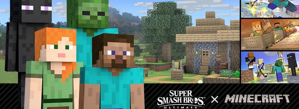 Minecraft's Steve and Alex Join Smash Bros