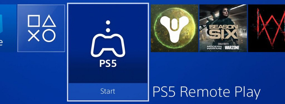 Sony Silently Releases PS5 Remote Play App for PS4